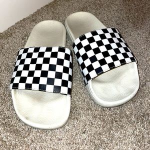 Vans slides only worn a few times